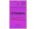 A book cover for 'Istanbul: A Novel of the Second Census' by Cosley, featuring a vibrant magenta background with dark purple text and a red stamped 'SUCCESSION CONTESTED' seal.